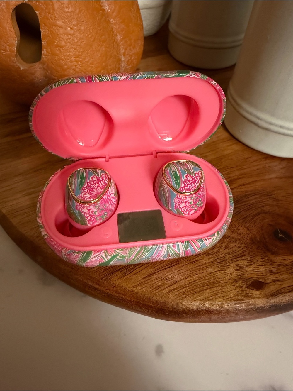 Lilly Pulitzer wireless earbuds